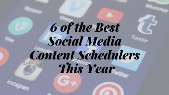 6 of the best social media content schedulers this year featured image
